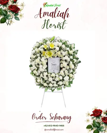 Krans Bunga Duka Grogol Petamburan